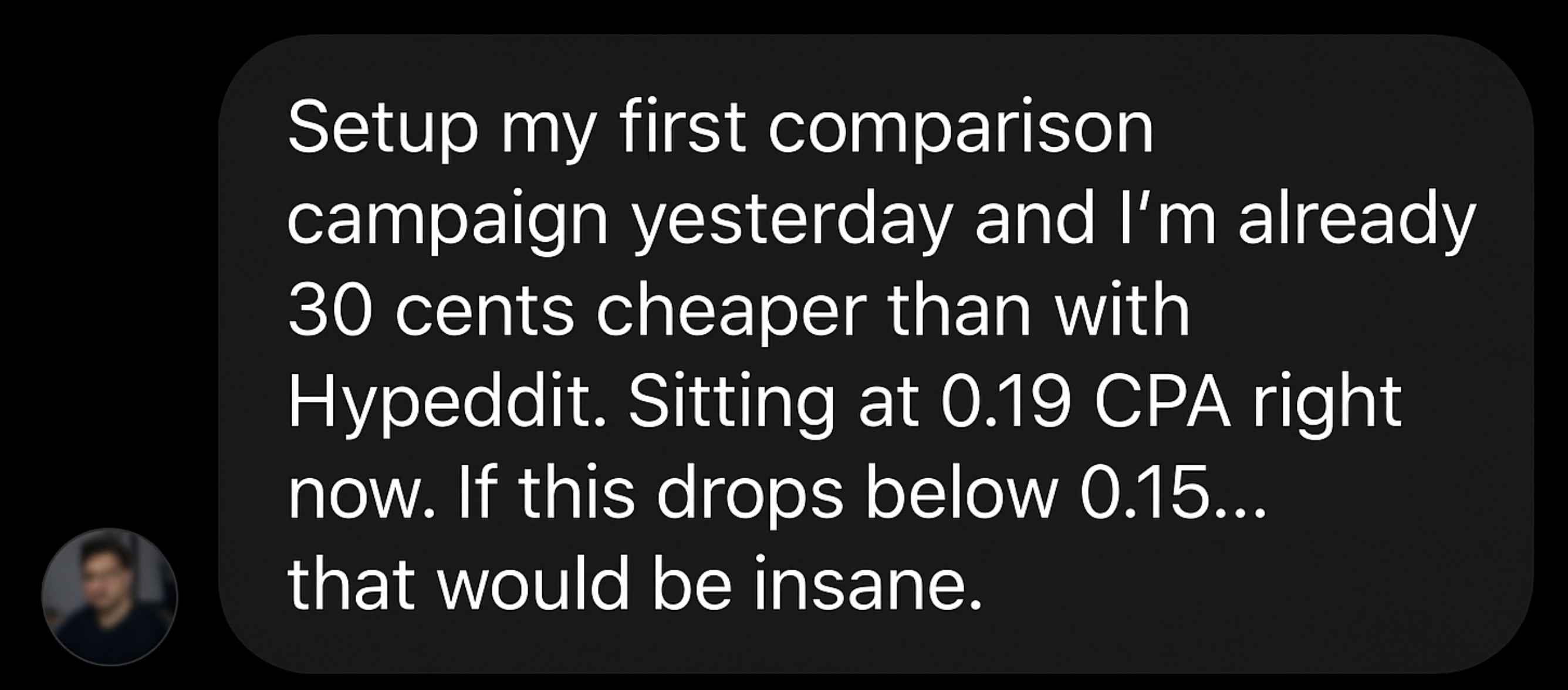 CPA improvement feedback